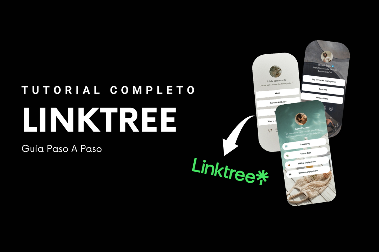 Tutorial linktree para tus enlaces